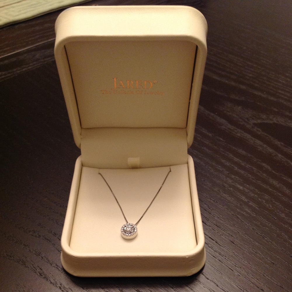 Jared Diamond Solitaire Necklace